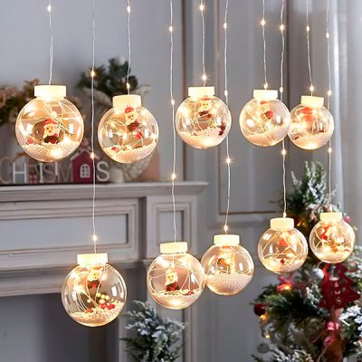 Bolas de navidad brillantes (3m) | XMASBALL