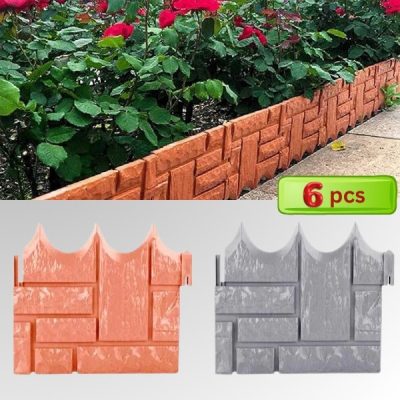 Valla de jardín con aspecto de ladrillo | TERRABARIC